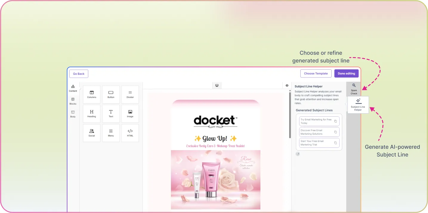 Email subject line tips