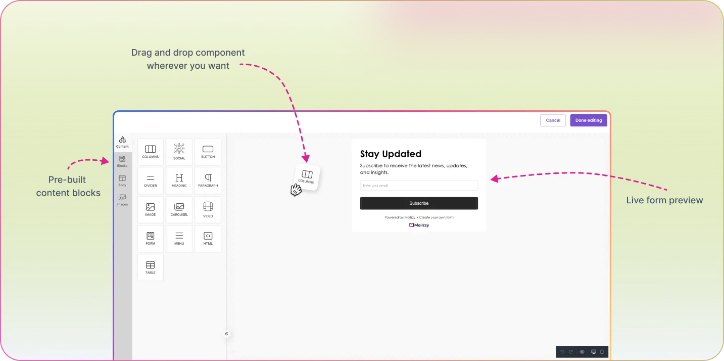 Turn Website Visitors into Subscribers, Automatically