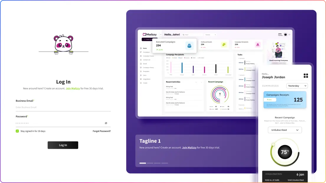 Mailzzy Dashboard