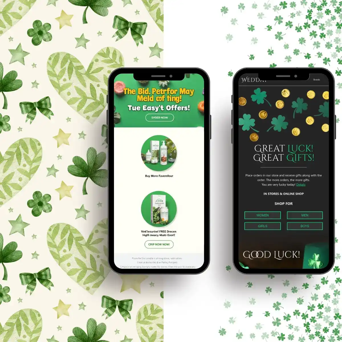 St Patrick's Day Email Content and Themes