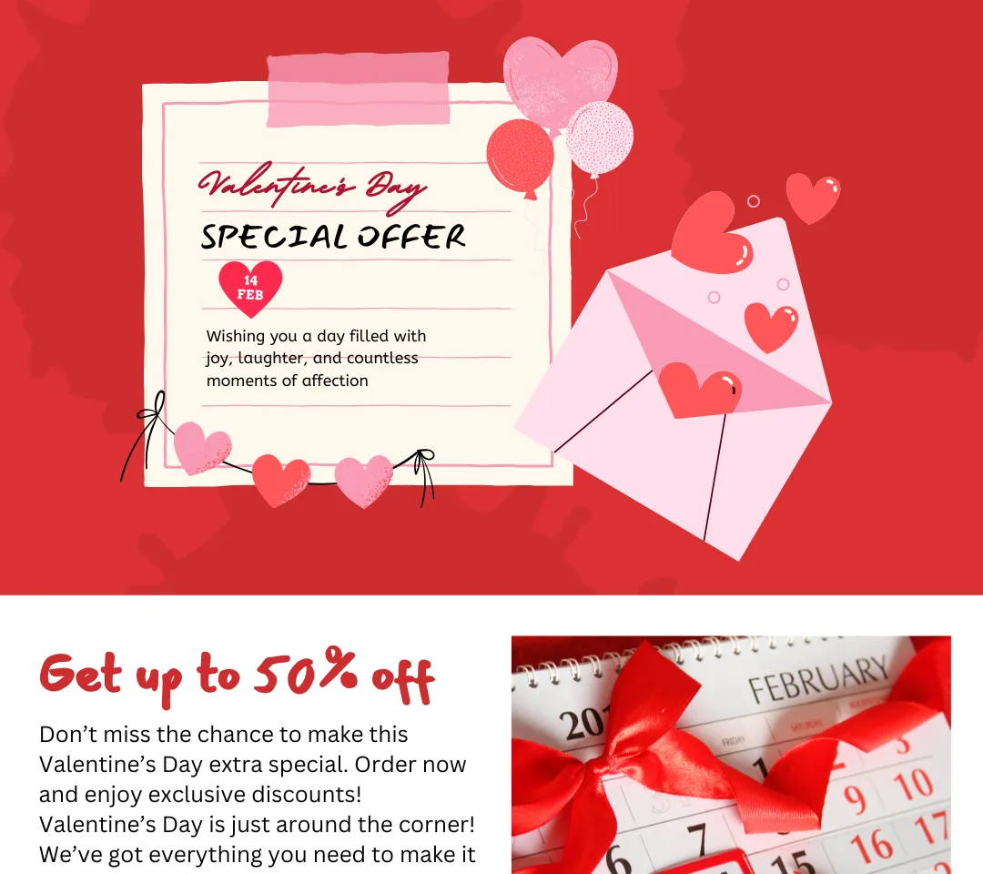 Valentine’s Day Email Discounts