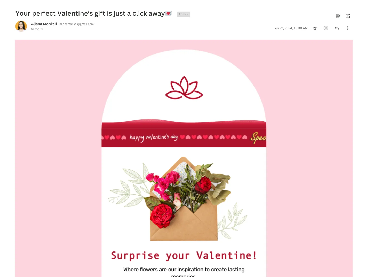 Valentine’s Day Email Subject Lines